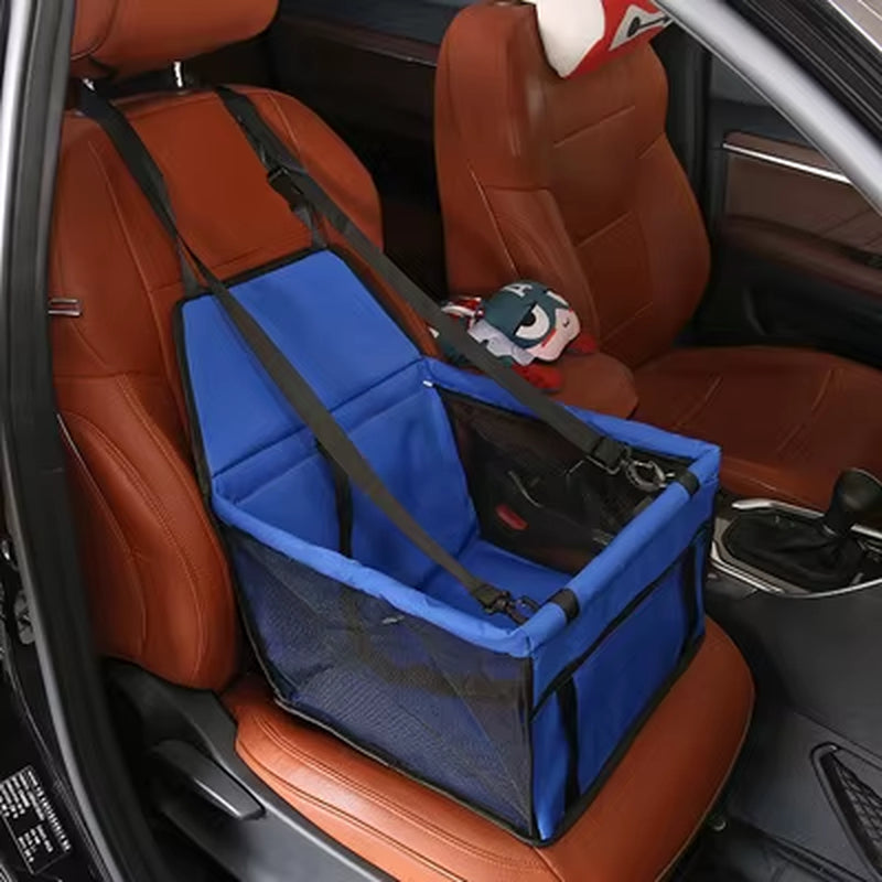 Pet Dog Car Carrier Seat Bag Waterproof Basket Folding Hammock Pet Carriers Bag for Small Cat Dogs Safety Travelling Mesh Bag